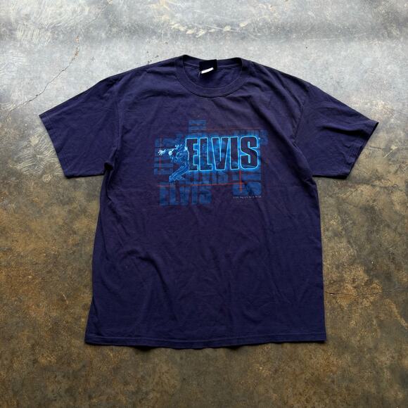 Vintage Y2K Elvis Presley Graphic T-shirt‎ - Picture 1 of 3